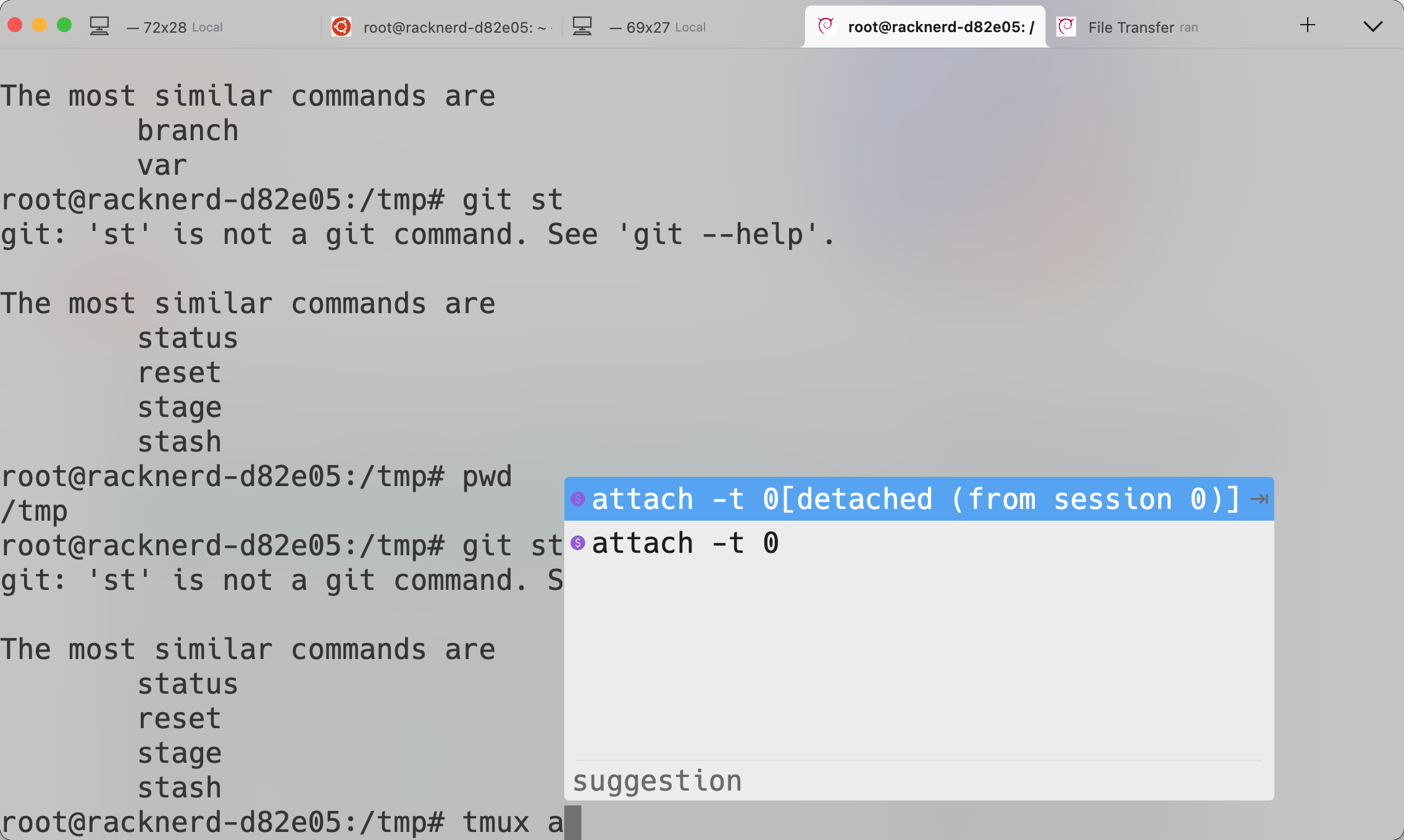Local & Remote Terminal
